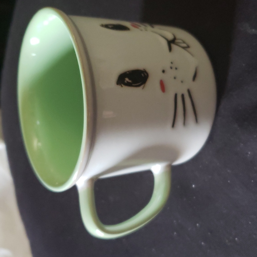 Large Ceramic Rabbit Mug. - Picture 3 of 5